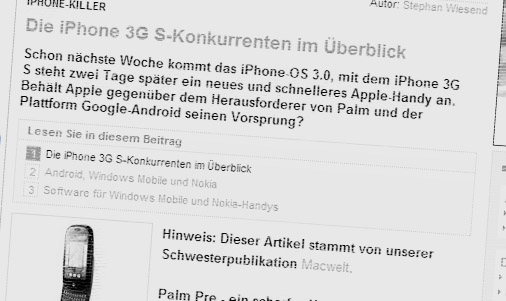 Warum es keinen iPhone-Killer gibt/geben wird.